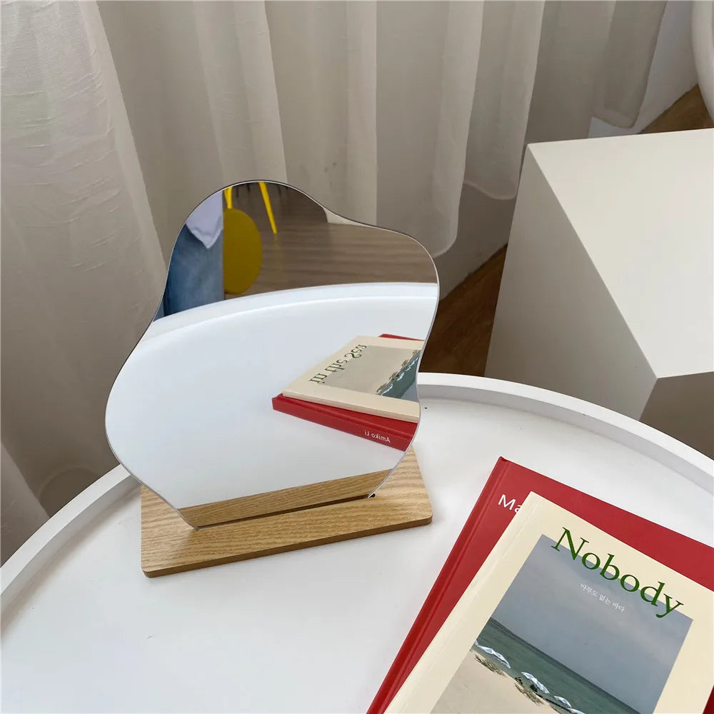 The Aurelia Gold Mirror Tray