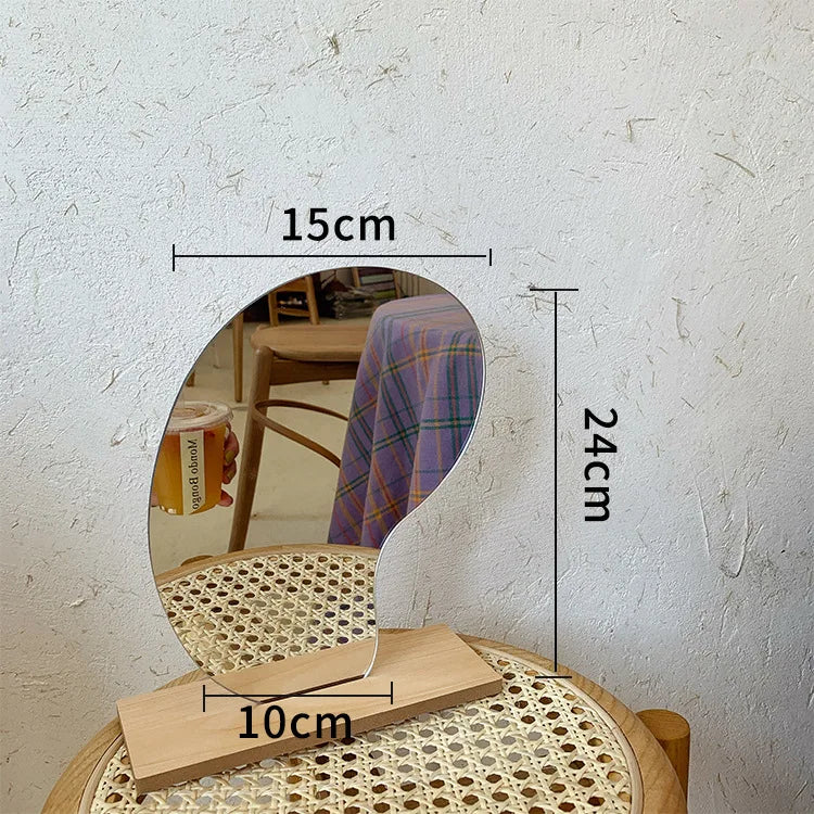 The Aurelia Gold Mirror Tray