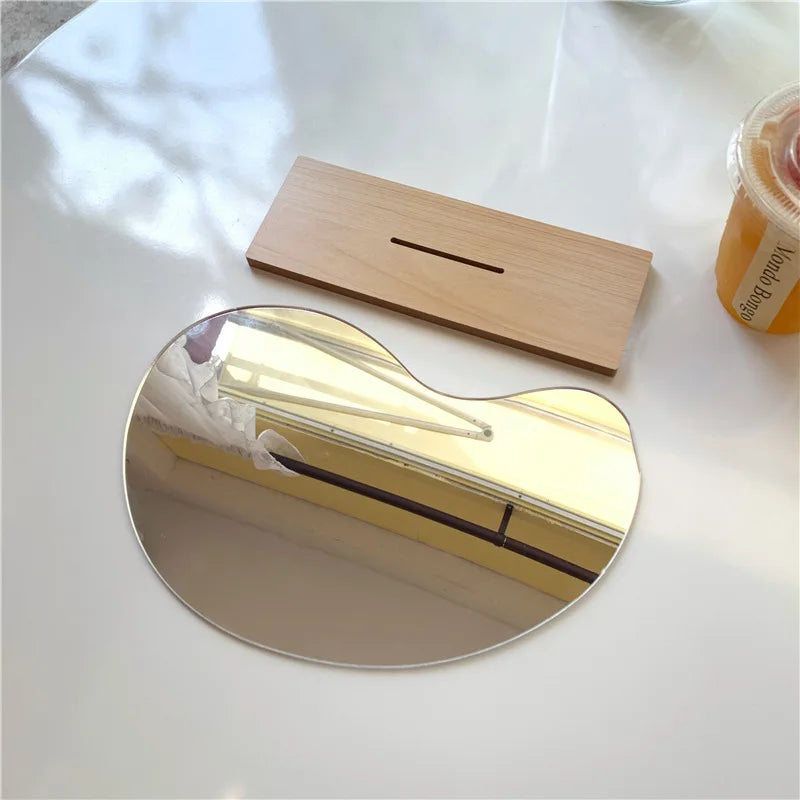 The Aurelia Gold Mirror Tray
