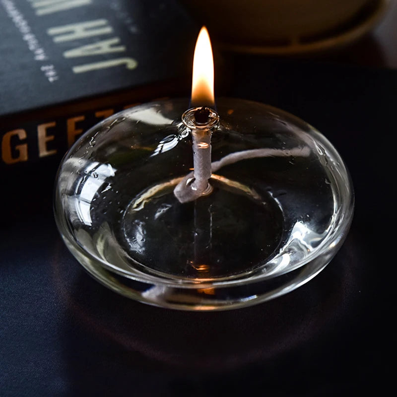 The Mira Glass Oil Candle