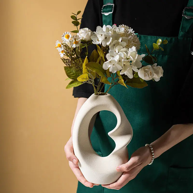 The Muse Ceramic Vase Duo