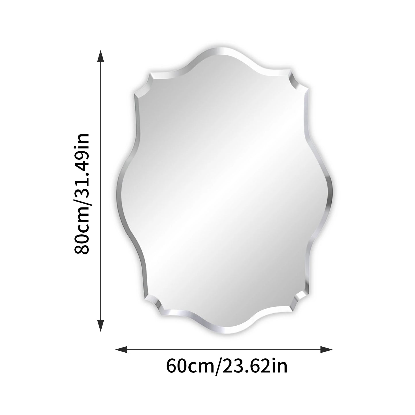 The Valette Irregular Wall Mirror
