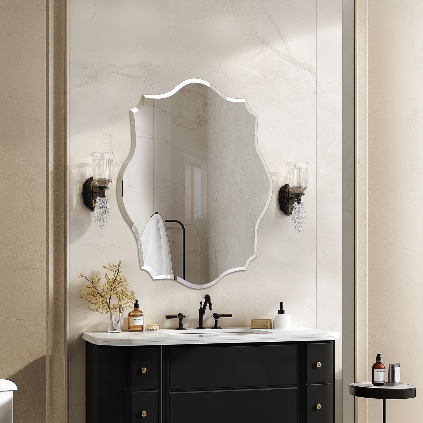 The Valette Irregular Wall Mirror