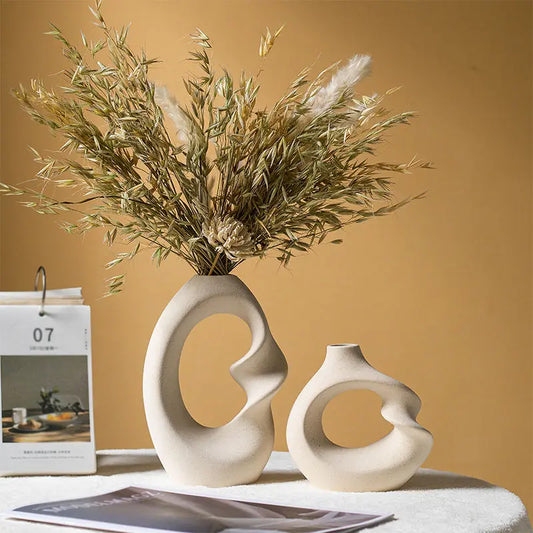 The Muse Ceramic Vase Duo