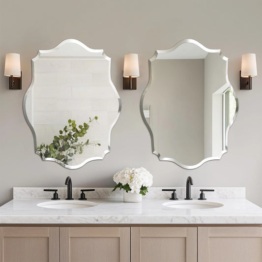 The Valette Irregular Wall Mirror