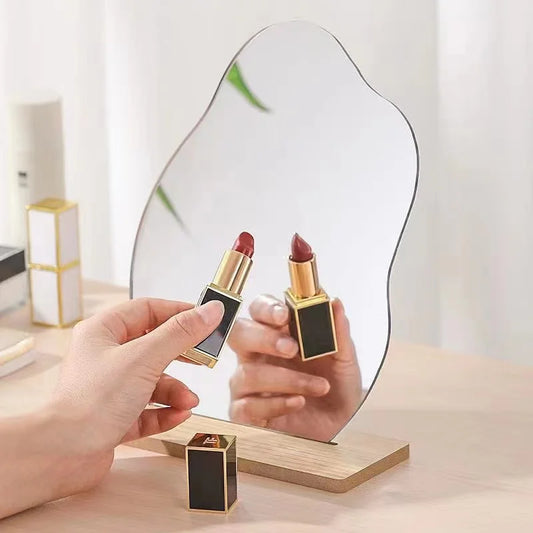 The Aurelia Gold Mirror Tray