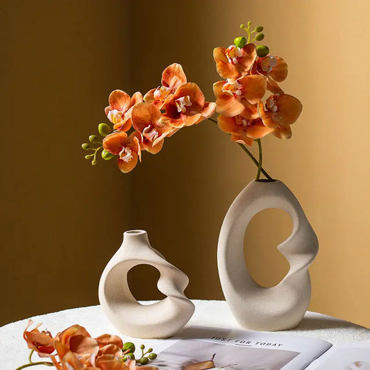 The Muse Ceramic Vase Duo